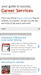 Mobile Screenshot of brockcareerservices.com